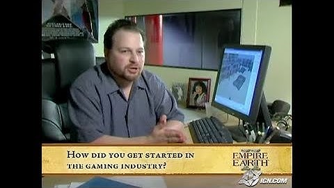 Empire Earth II PC Games Interview - Lead Artist Video