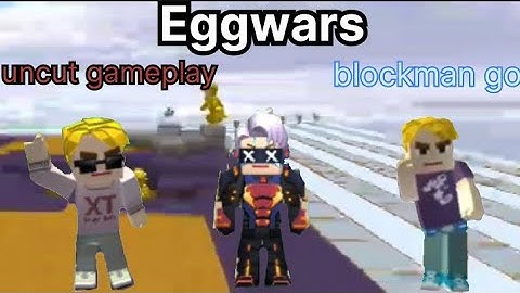 Eggwars in blockman go | uncut gameplay(walkthrough)