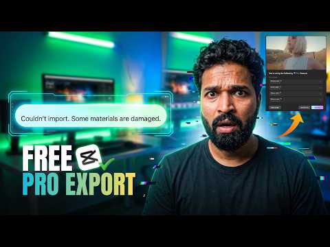 CapCut PC Export Error Fix | Couldn't Import Some Materials Are Damaged | Latest 2026 #capcutpc