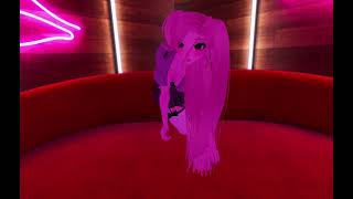 Private lapdance by professional VR stripper Felisha