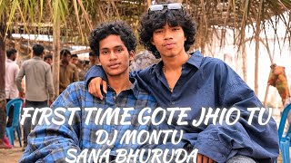FIRST TIME GOTE JHIO TU ODIA  SONG DJ MONTU FORM SANABHURUDA MIX