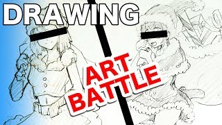 Draw a SANTA GIRL｜Japanese Guest ART BATTLES