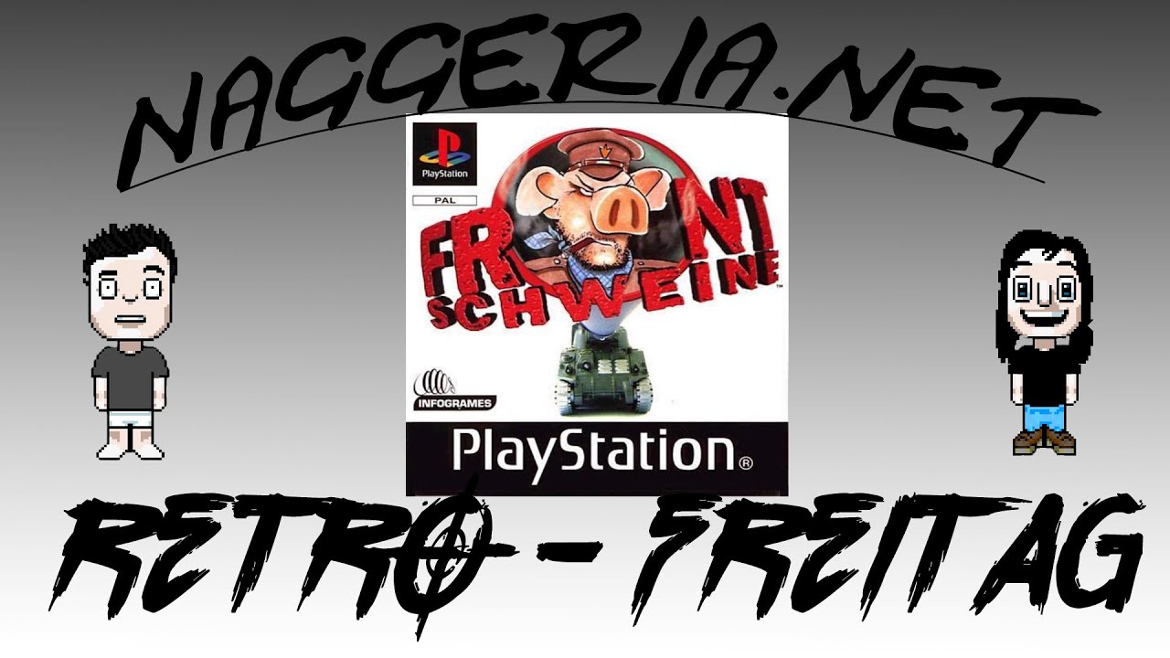 Frontschweine (PS1) - Retro-Freitag (Deutsch | Let's Play Frontschweine)
