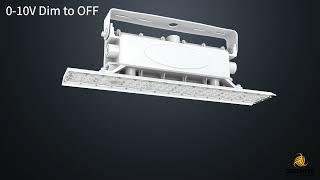 120W LED Explosion Proof Light (19577 LM) | Class 1 Div 2 Hazardous Location Lighting | DLC Premium