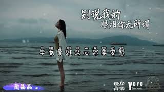别说我的眼泪你无所谓 - 陶晶晶 | 原唱：东来东往 | 动态歌词/Lyrics