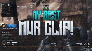 MY BEST MWR CLIP!! (6ON) (BO3/MWR Highlights!)