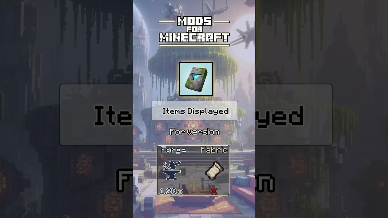 Обзор мода / №8 / Items Displayed