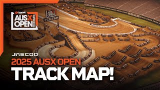 2025 Ausx Open Track Map Unveiled Marvel Stadium Jaecoo Official Layout