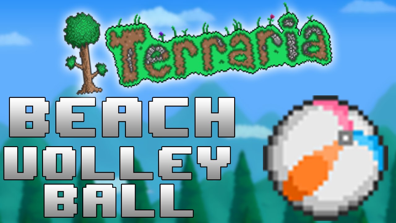 Terraria Beach Volley Ball Tournament! YouTube