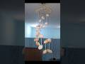 a beautiful diy handmade Seashells wind chime 🎐😊#handmade #shortfeed