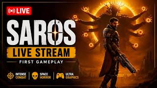 Playing SAROS LIVE for the First Time 😳 Space Survival Gameplay