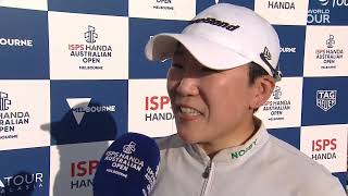 Jiyai Shin Day 3 Quotes 2022 ISPS Handa Womens Australian Open