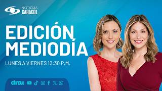 Noticias Caracol | Emisión del mediodía (12 de junio de 2026)