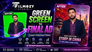 Before & After Video Editing | Study in China Consultancy Promo Ad | Filmozy