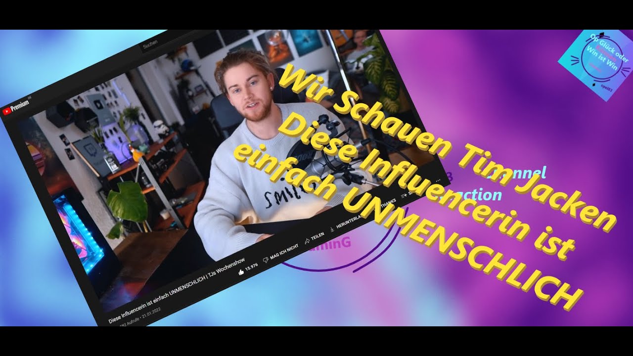 Tim Jacken Wir Schauen Tim Jacken Diese Influencerin ist einfach UNMENSCHLICH ...