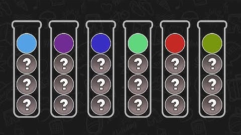 Ball Sort Puzzle Level 38 Solution