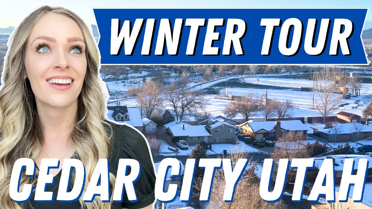 Cedar City Utah Winter Tour | Driving Through Cedar City Utah | Moving To Cedar City Utah