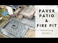 Crazy Paver Patio and Fire Pit Installation!