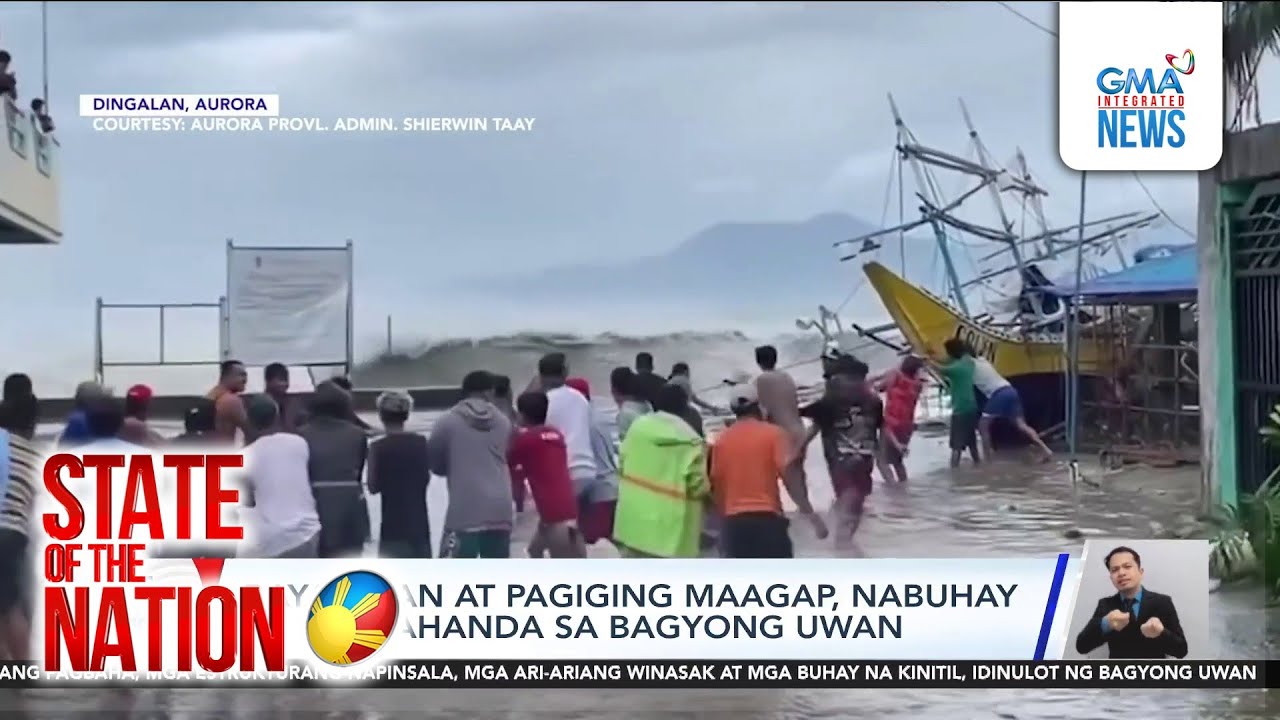 As Pinoys gear up for Uwan, communal unity reemerges | SONA