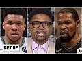 Jalen Rose reacts to Game 2: Giannis is getting crossed up and dunked on by the Nets! | Get Up