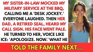 My Sister-in-law Mocked Me at the BBQ — Until Her Dad, a SEAL, Heard My Call Sign： “Apologize. NOW.”