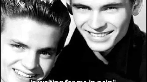 Everly Brothers - Lightning Express (with lyrics)