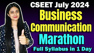 FREE CSEET Business Communication MCQ Booster Revision for July 2024 | Most Expected One Liners