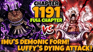 IMU DEVIL FORM REVEALED!!! 😱 LUFFY'S FINAL DYING ATTACK!! One Piece Chapter 1191 Full Tagalog Review