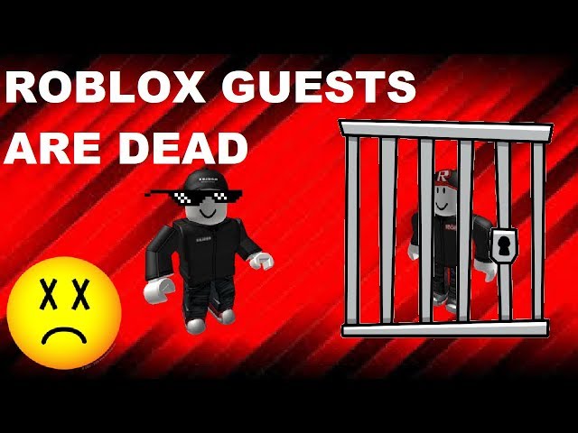 Roblox Guests Are Dead Youtube - tl dr smile roblox
