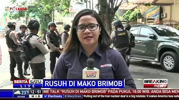 Mobil Jenazah Berlalu Lalang di Sekitar Mako Brimob