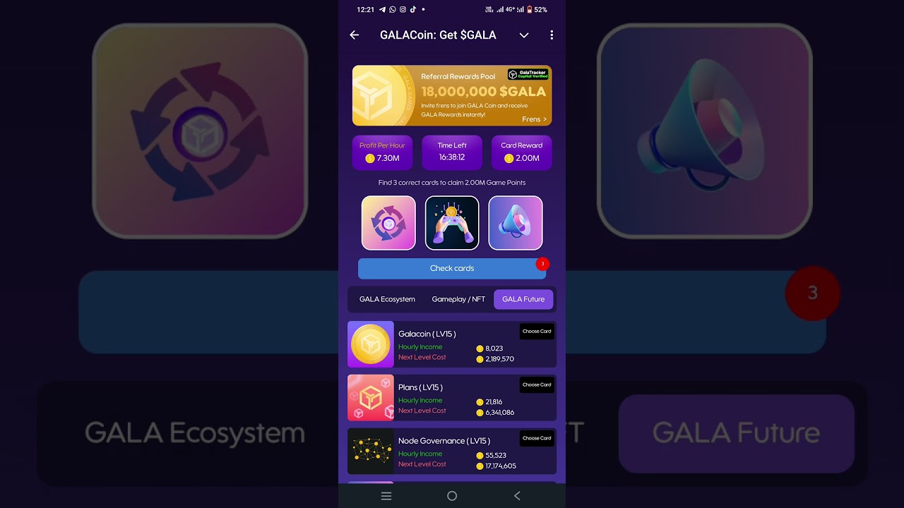 Gala Coin Daily Combo 21 November 2024 