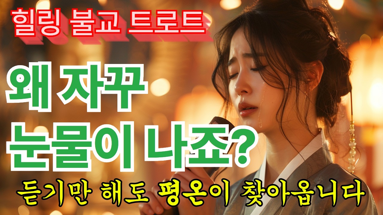 듣기만 해도 힐링 되는 불교노래 #트로트 #불교