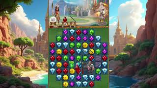 Jewel Ancient 3: Myth Atlantis - Mission to defeat the monster Minotaur (30 seconds) screenshot 3