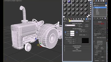 How to render a wireframe in 3ds max 2014