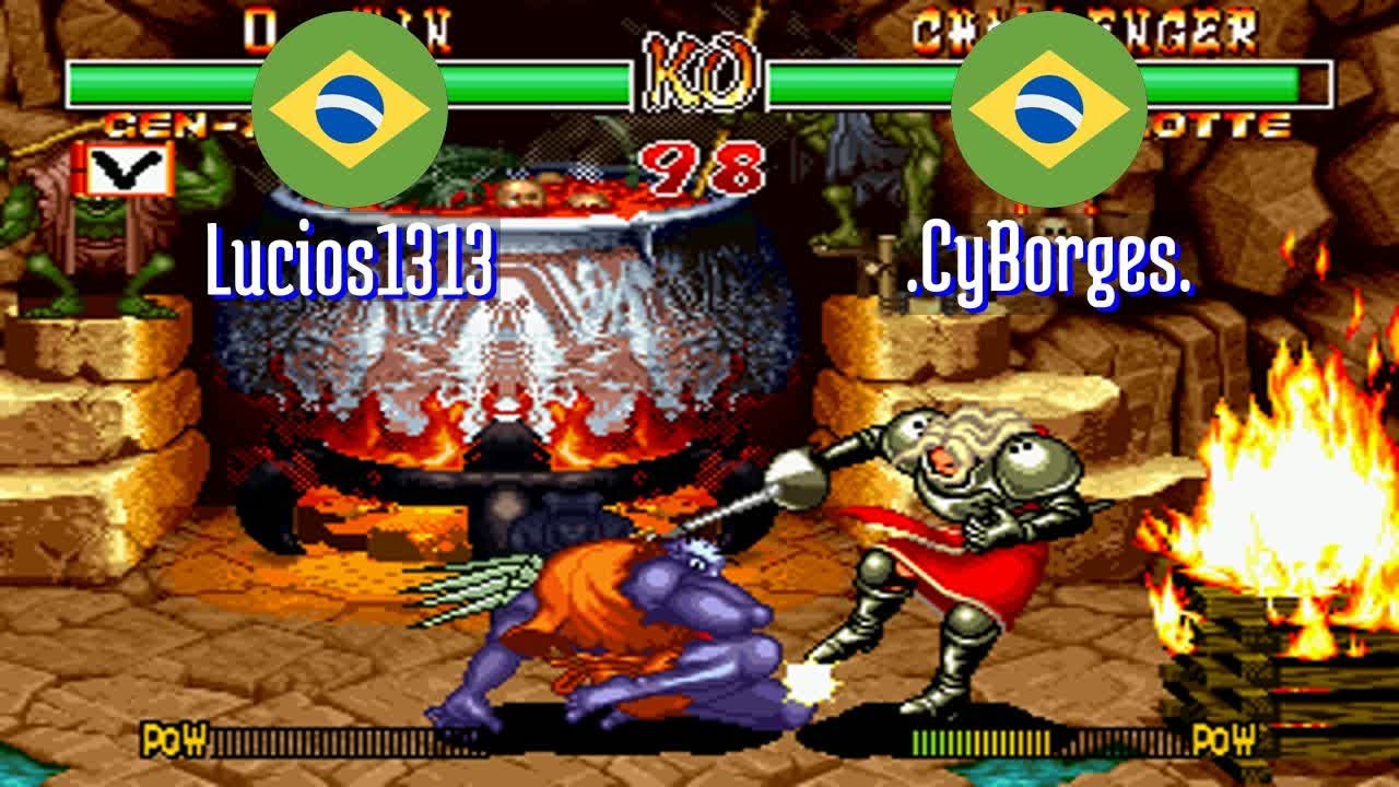 FT3 @samsho2: Lucios1313 (BR) vs .CyBorges. (BR) [Samurai Shodown