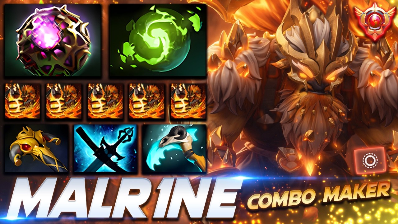 Malrine Earthshaker Combo Maker - Dota 2 Pro Gameplay [Watch & Learn]