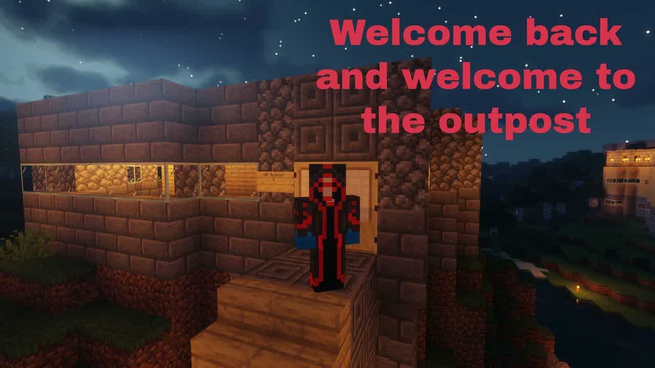 Minecraft  Multiplayer Creative Ep 20 (Decorating the Outpost 3)