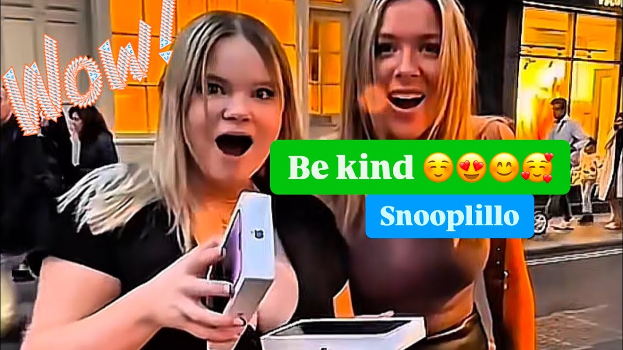 Socio Experiment 💔🤝 be kind ❤️🙏🏿 // snooplillo