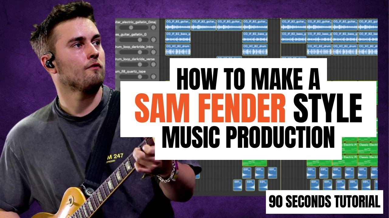 Sam Fender Style Music Production Tutorial | Indie Rock Song Breakdown
