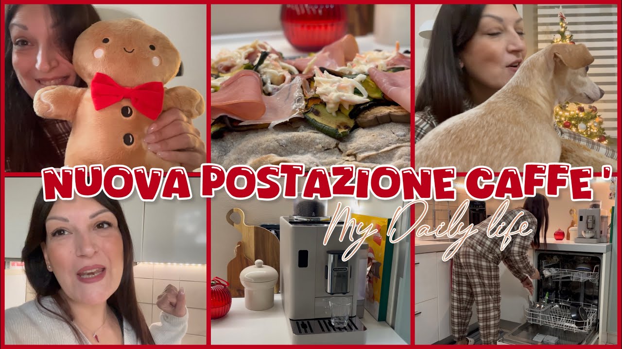 GIORNATA INSIEME || nuova postazione caffè, piccola spesa, cuciniamo, preoccupazioni per Malu’