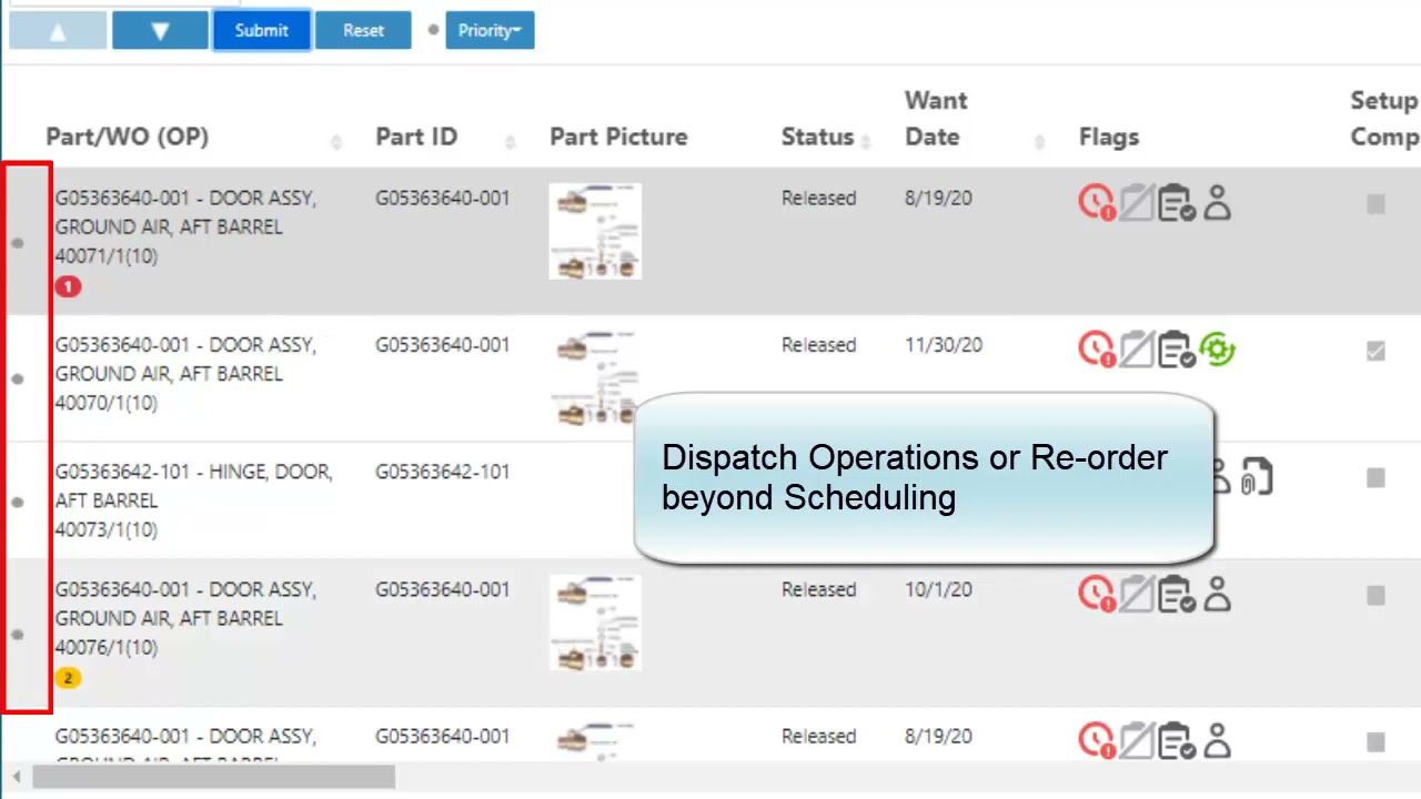 Infor VISUAL Shop Floor Modules