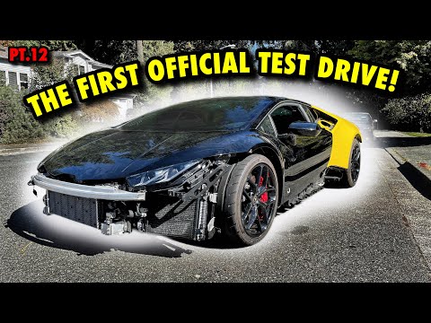 MY LAMBORGHINI HURACAN FINALLY DRIVES AFTER 2 YEARS!! (My First Time Driving a EXOTIC!)