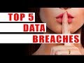 Top 5 Data Breaches | Five times technology companies lost user information