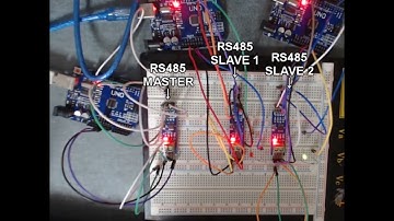 🔥🐻 아두이노와 RS485모듈(MAX485) 1:2통신으로 LED 제어해보기!#Shorts