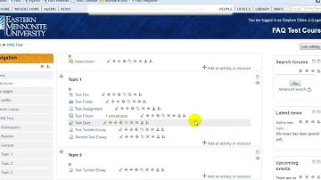 New in Moodle 2.4