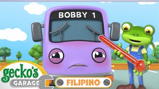 May sakit si Bobby the Bus | Mga Trak Para Sa Mga Anak | Garahe ni Gecko