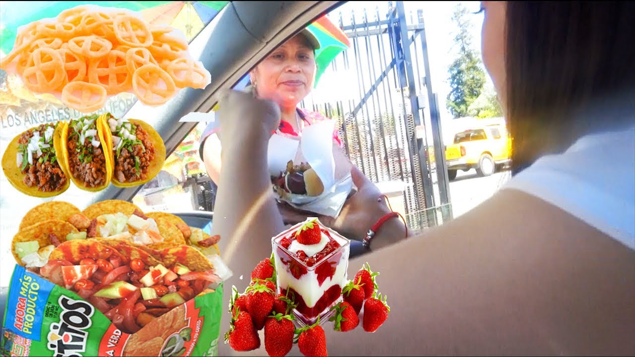 24 HORAS COMIENDO DE VENDEDORES AMBULANTES!! 🔴