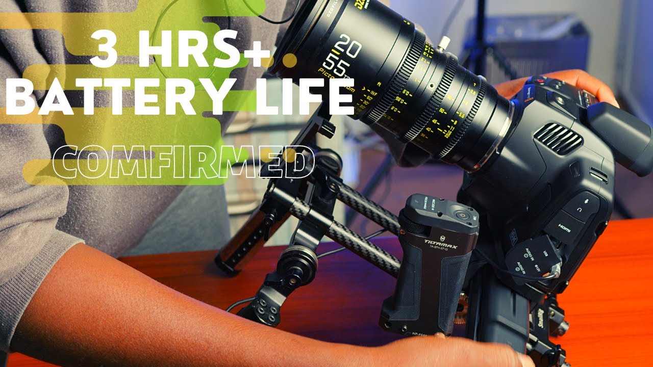 BMPCC 6K PRO BATTERY GRIP,  BATTERY LIFE & RIG FIRST BUILD