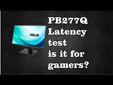 Asus PB277Q latency test