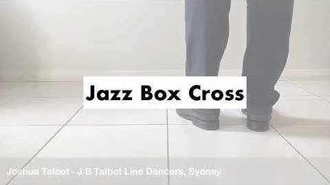 Jazz Box Cross - Line Dance Step